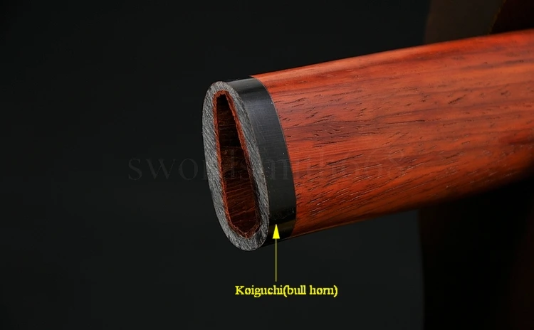 Твердый красный деревянный японский самурайский меч ширасая Танто полная Танг