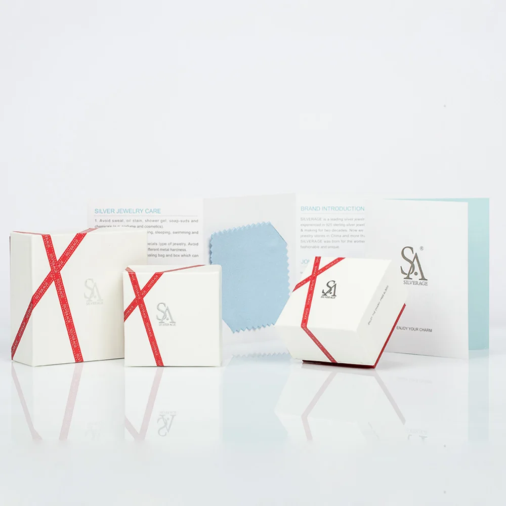 Sa silverage Настоящее стерлингового серебра 925 Серьги гвоздики| |