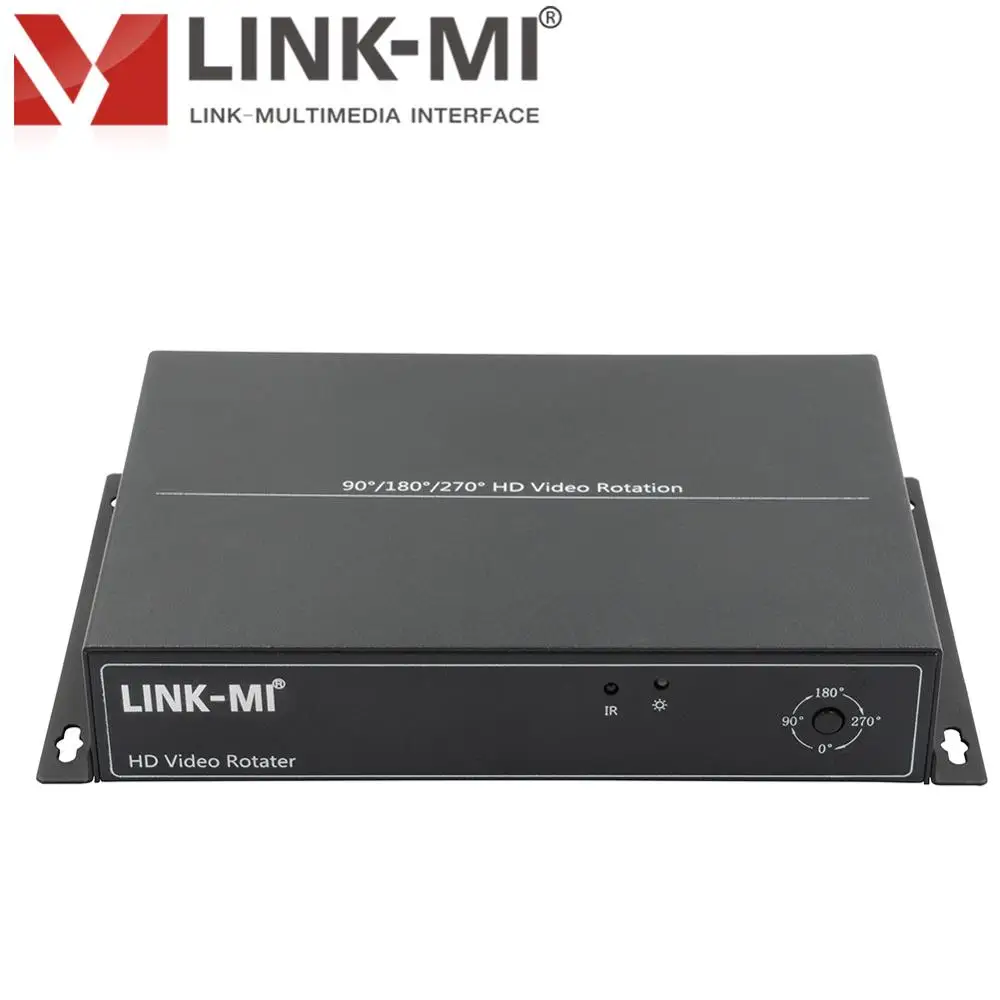 LINK MI TR21V HD Video Rotator поддерживает видео поворота 90/180/270 градусов 2 канала HDMI Вход 1080P @