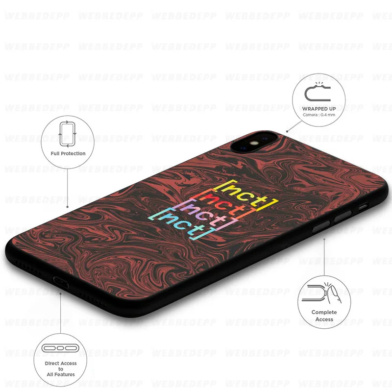 Мягкий силиконовый чехол WEBBEDEPP NCT U 127 Dream Band для iPhone 11 Pro Xr Xs Max X или 10 8 7 6 6S Plus 5 5S SE Case |