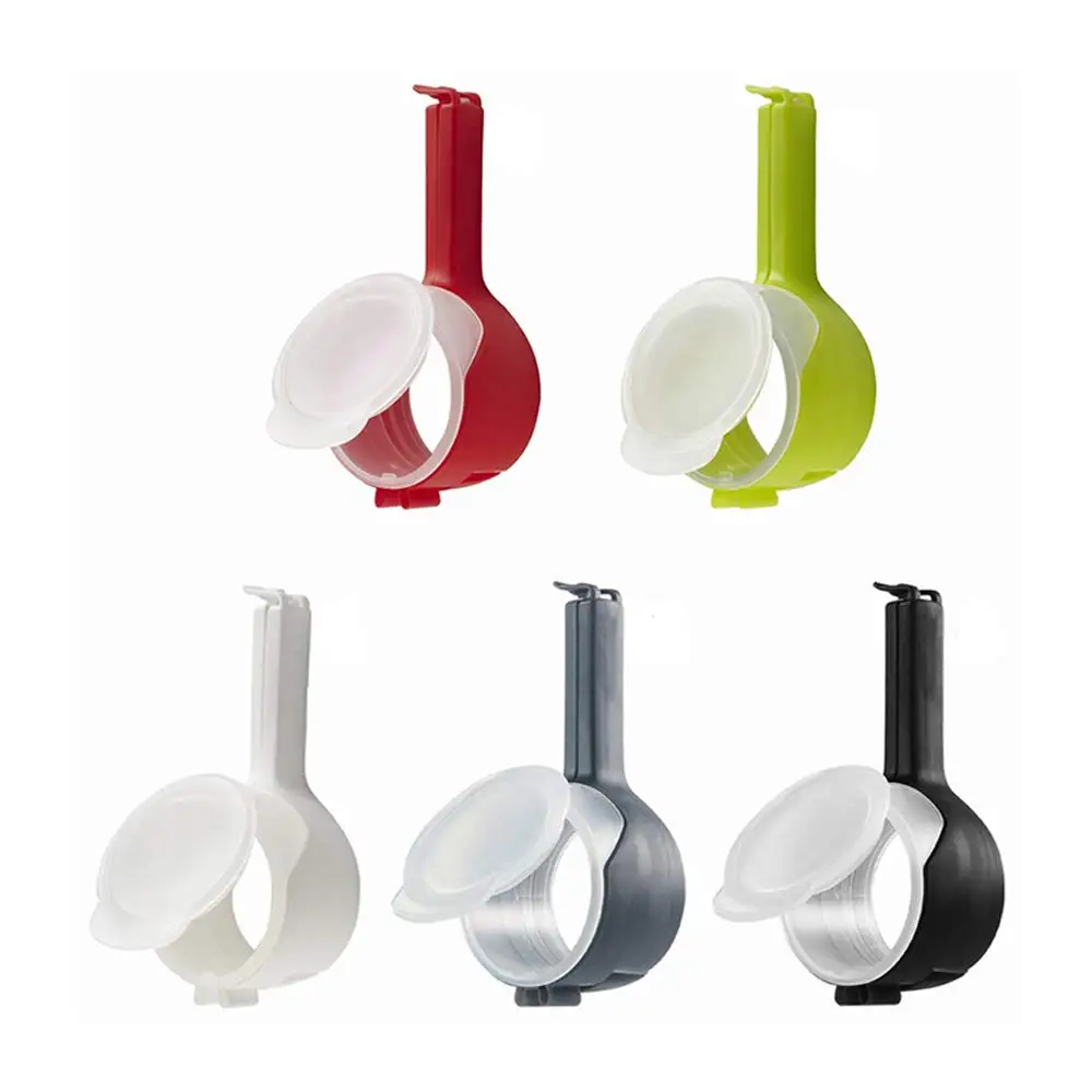 5 шт. герметичные зажимы пакеты для ланча чип памяти уплотнительный зажим с жёлоб