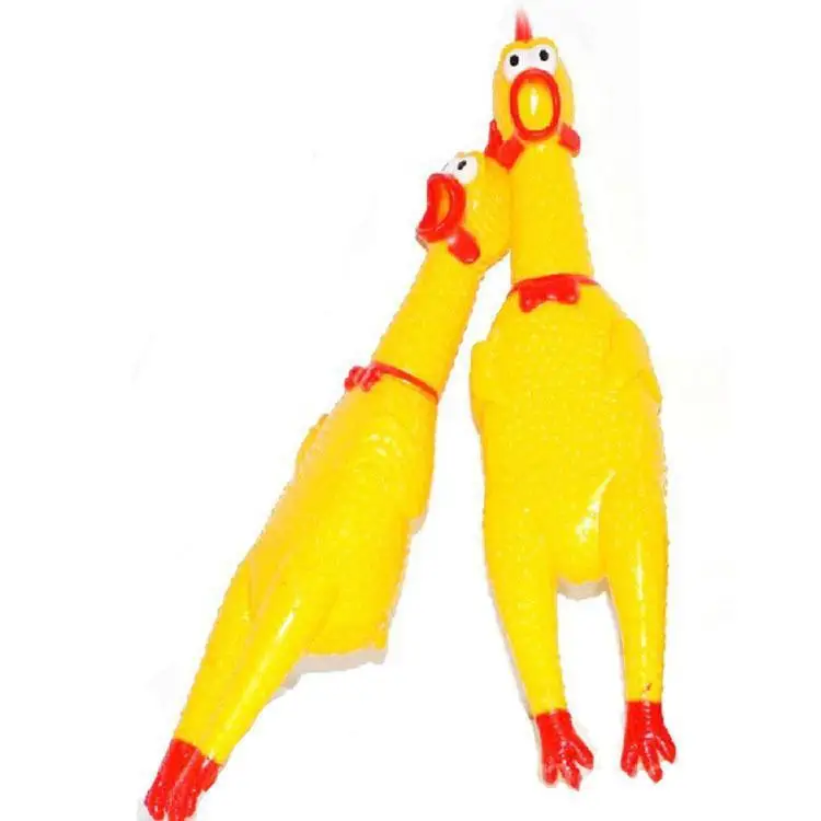 Творческий Собака Звук Игрушки Смешно Пронзительно Кричать Crazy Chicken Vent Battle
