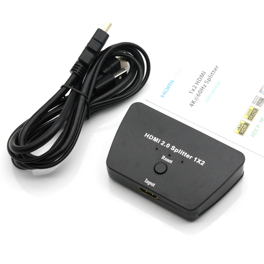 AIXXCO HDMI 2 0 разветвитель 1080 P HDR 4 K 60Hz переключатель с пультом дистанционного
