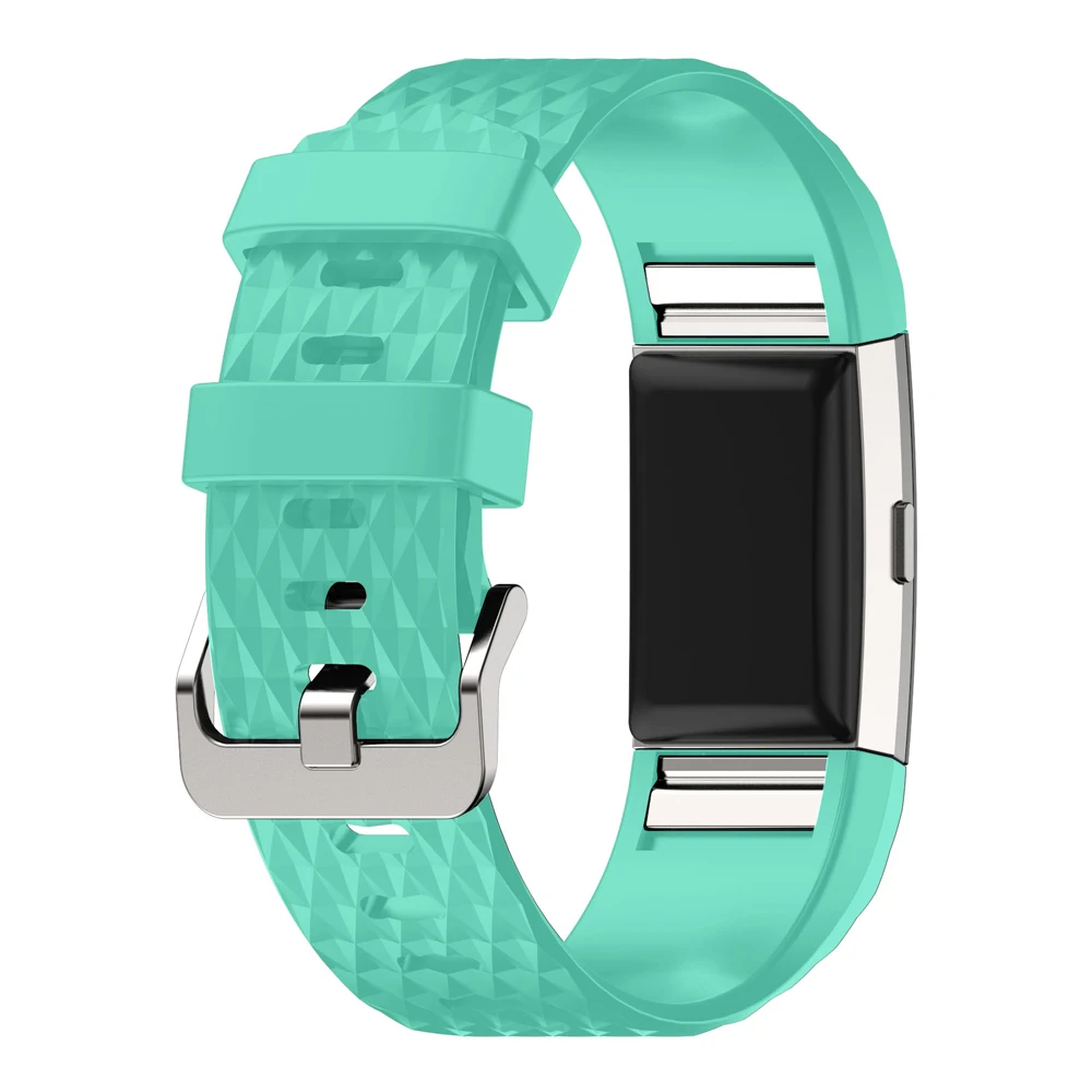 Мягкий Силиконовый Браслет Смарт-часы для браслета FitBit Charge 2 ремешок сменный браслет наручных часов ремешок для умных часов ремешок красочный