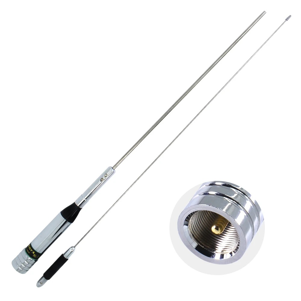 2017 Φ Двухдиапазонная Мобильная радиоантенна Pl259 разъем двойного направления 144/430