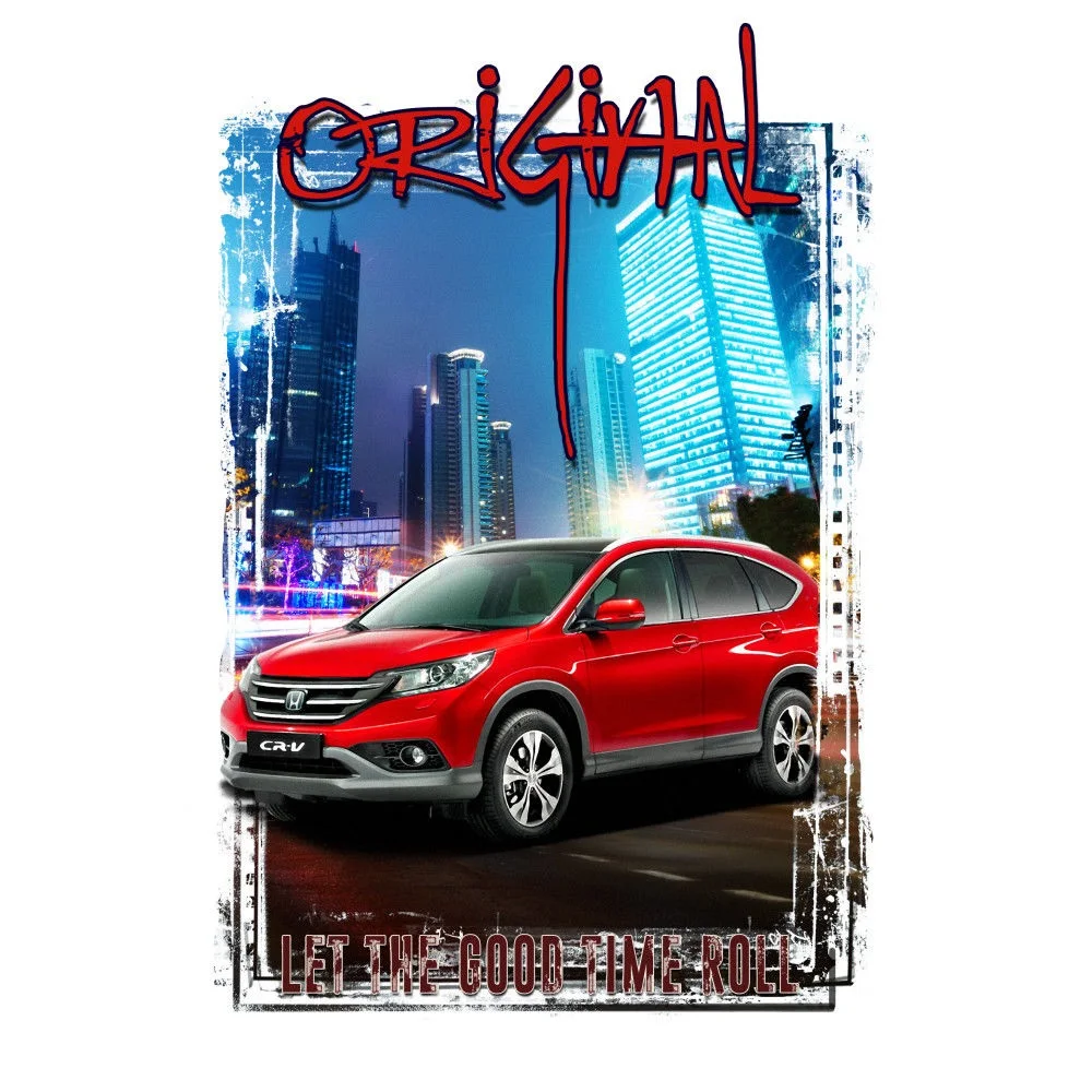 

Classic Japanese Car Fans Crv Red Car Youngtimer Oldtimer 2019 Newest Men'S Funny Fashion Classic Band Shirts