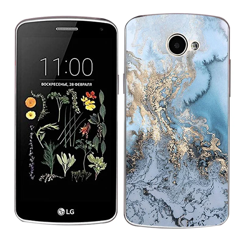Чехол для LG K5 с цветочным рисунком, роскошный мягкий чехол из ТПУ для LG K5 X220 X220DS 5," K 5, чехол для телефона, задняя крышка для LG K5 Funda - Цвет: 07
