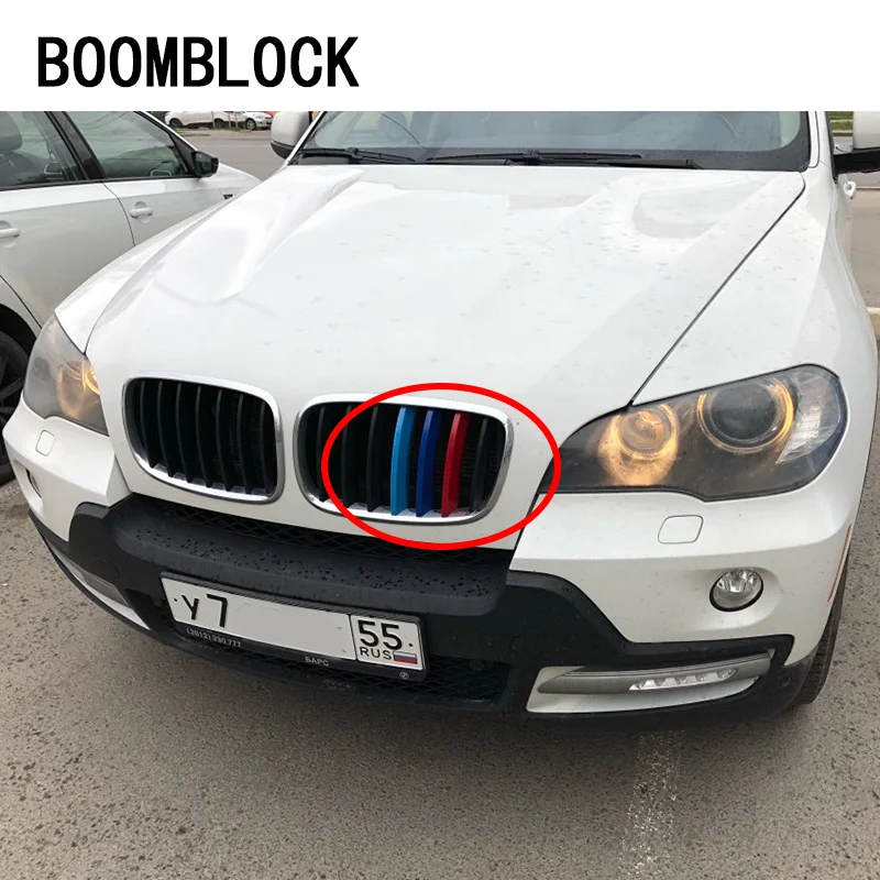 Автомобильная решетка передней решетки BMW X5 E70 F15 X6 E71 F16 X1 E84 F48 X3 F25 G01 X4 F26 3 шт. |