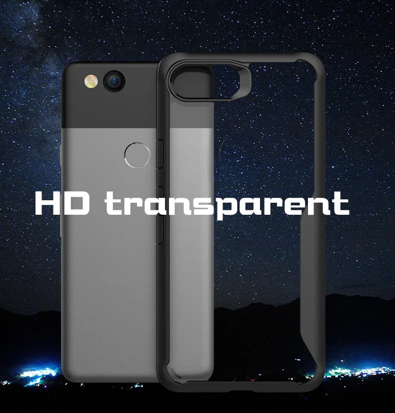 Чехол для Google Pixel 2 2XL прозрачный мягкий ударопрочный чехол из ТПУ 3 XL деловой