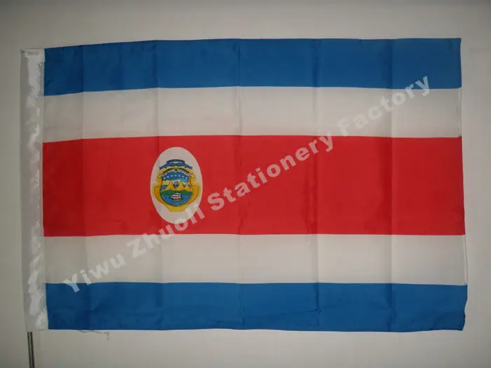 

Costa Rica Flag 90x150cm 3x5ft 115g 100D Polyester Double Stitched High Quality Free Shipping 60x90cm 21x14cm Banner