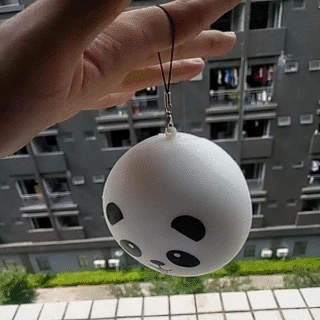 

1 pc 4/7/10cm Soft Squishy Panda Buns Bread Bag Cell Phone Strap Cute Animal Panda Charm Random Pattern Phone Key Bag Straps