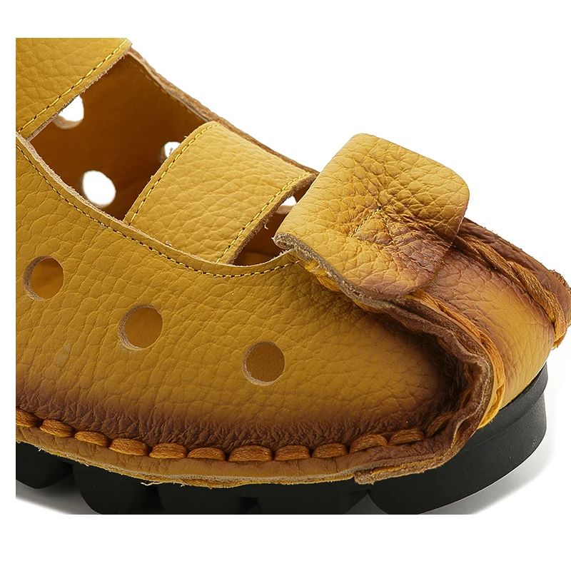 Женские босоножки с мягкой подошвой на плоской подошве|flat leather shoes|leather shoeswomens shoes