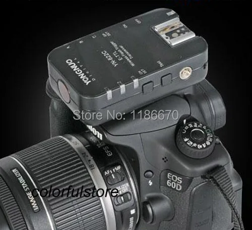 Беспроводная вспышка-триггер для Canon 1D 1DS 5D Mark II III 50D 40D 30D 650D 600D 500D 450D 7D 2 шт. |