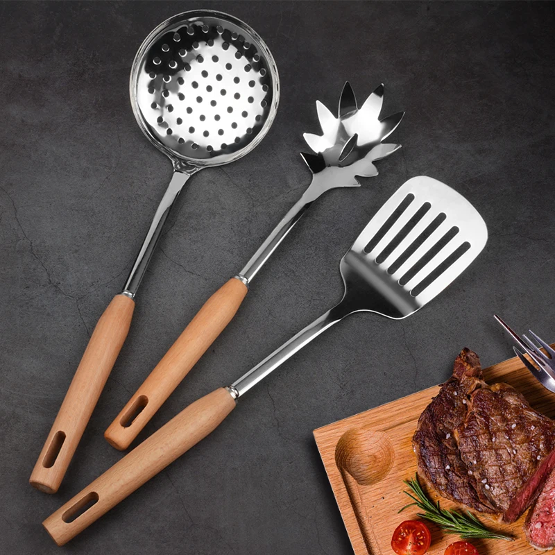 Кухонная утварь из нержавеющей стали дуршлаг набор кухонных принадлежностей