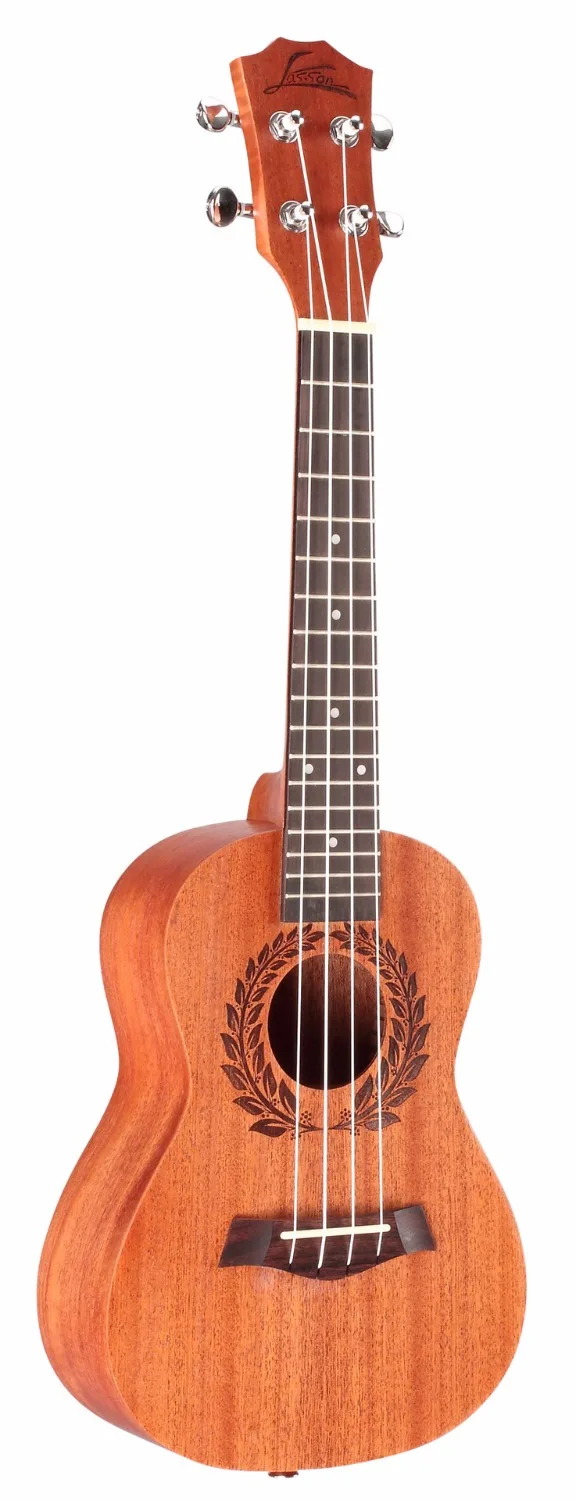 Горячая 23 дюймов концертная Гавайская гитара 4 струны AQUILA Sapele мини Uku