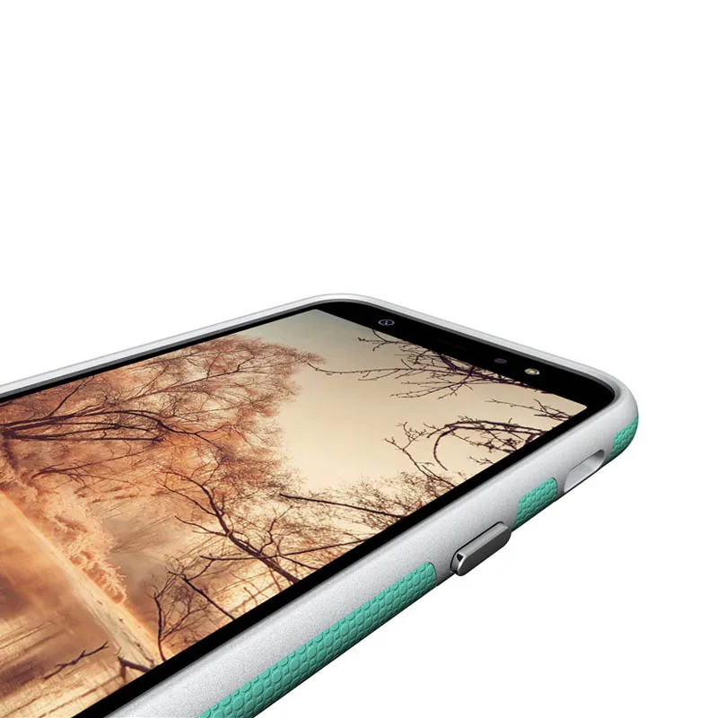 Beworlder для samsung Galaxy A6 2018 чехол Гибридный Двойной Слои воздействия нагревательная с