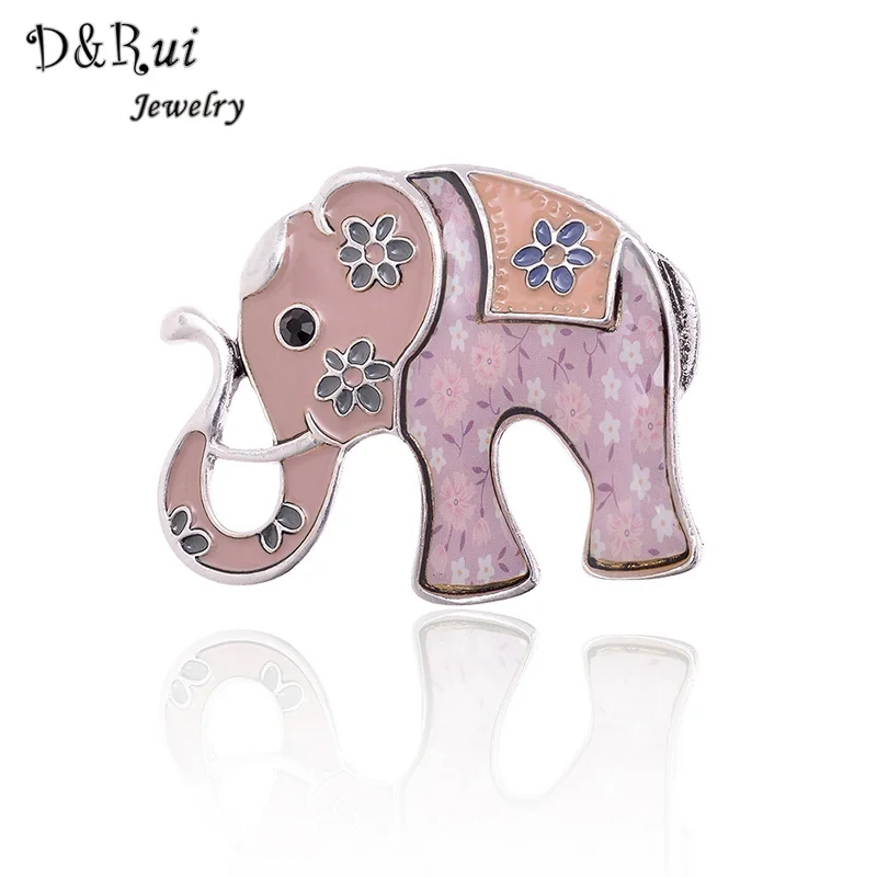 Elephant Brooch Trendy Chic Charming Cute Exquisite Animal Enamel Brooches Pins Decoration Clothing Jewelry Fashion 2017 | Украшения и
