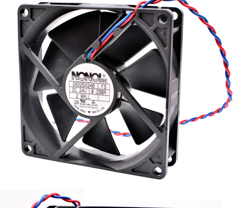 Абсолютно ANCHAOPU G9225X24B 9 см 92x92x25 мм 90 мм вентилятор DC24V 0.29A двойной шар большой объем воздуха инвертор вентилятор охлаждения