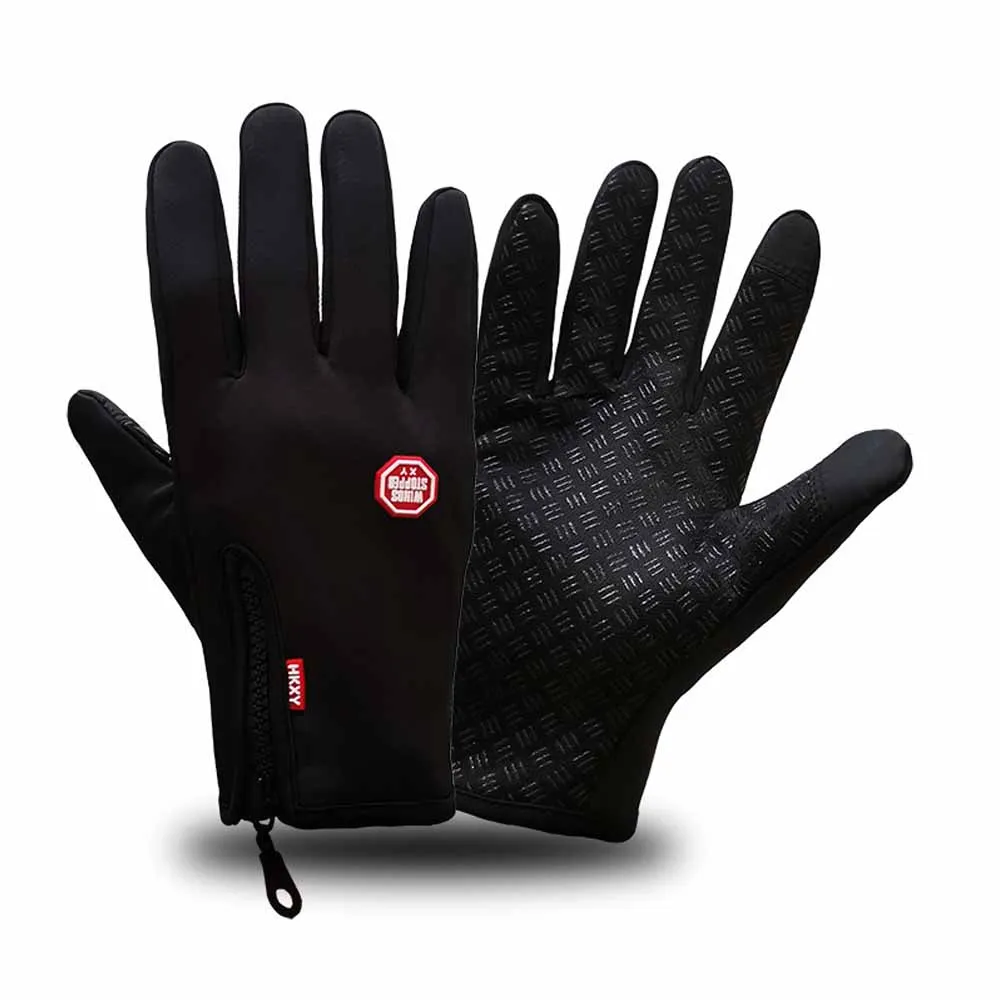 Лыжные перчатки с сенсорным экраном для сноуборда подогревом мотоциклетные