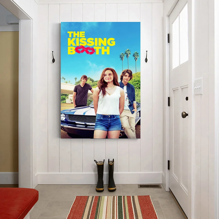 Постер фильма целующиеся будки настенная Картина на холсте для декора комнаты