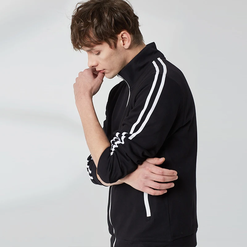 Мужская спортивная куртка без маркера повседневная для фитнеса весна 2019 | одежда