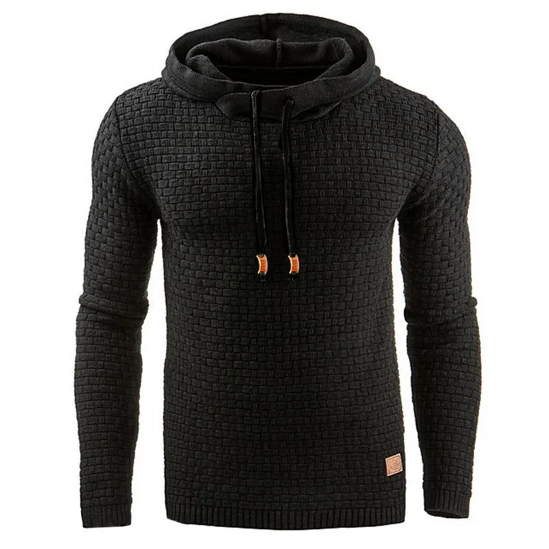 Covrlge Hoodies Men Male Long Sleeve Solid Color Hooded Sweatshirt Mens Hoodie Tracksuit Sweat Coat Casual Sportswear MWW147