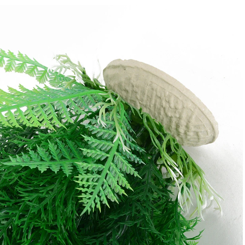 2/1X Большая искусственная трава Декор искусственные водные растения поддельные
