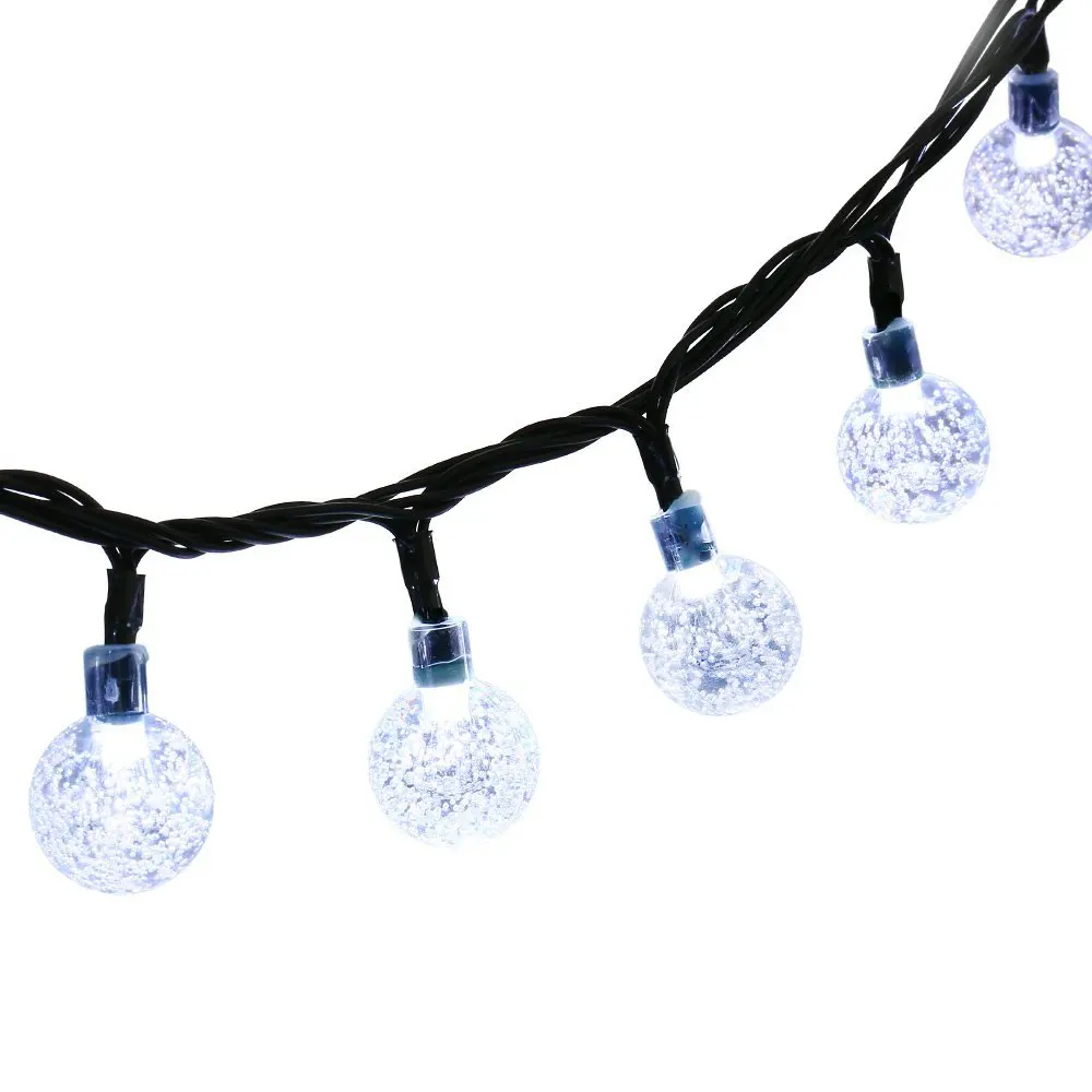 новогодние гирлянды Солнечные Огни Строки Открытый Миру Свет Рождества 19.7ft 30 Led