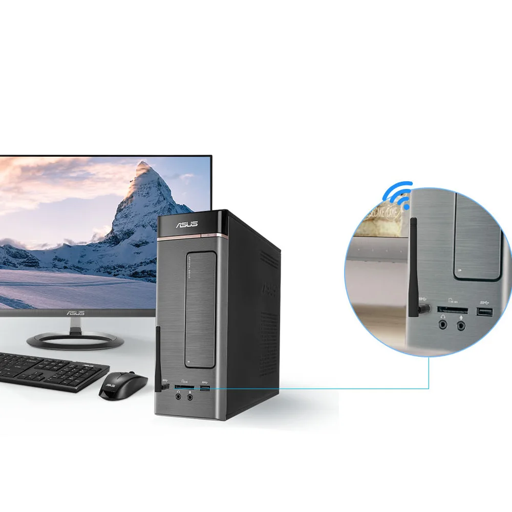 WAVLINK USB Wifi адаптер 600 Мбит/с 5 ГГц AC600 двухдиапазонный беспроводной сетевой 2 4 Wi-Fi