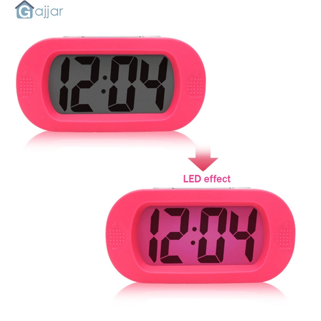 2019 голосовой цифровой ЖК-дисплей путешественные часы со звуковым сигналом