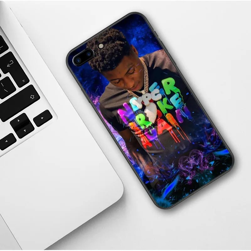 TPU Broke Again Youngboy Quando Rondo хип-хоп музыкальный Мягкий силиконовый чехол для телефона для iphone 11Pro Max 5 SE 6 6s 7 8 plus X XR XS MAX - Цвет: TPU