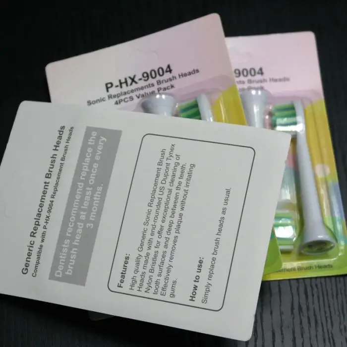 4 шт./упак. для Philips Sonicare InterCare HX9004 eletrcic Зубная щётка головки щетки замены головки