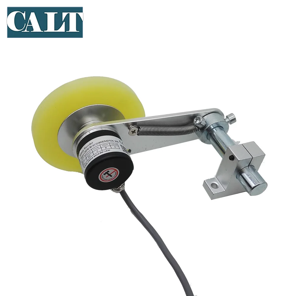 CALT GHW38-06G300BMC526-300 колесико энкодера 300 мм с монтажным кронштейном для конвейерной ленты NPN выход