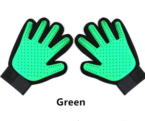 Перчатка для груминга домашних животных варежки удаления шерсти у кошек и собак