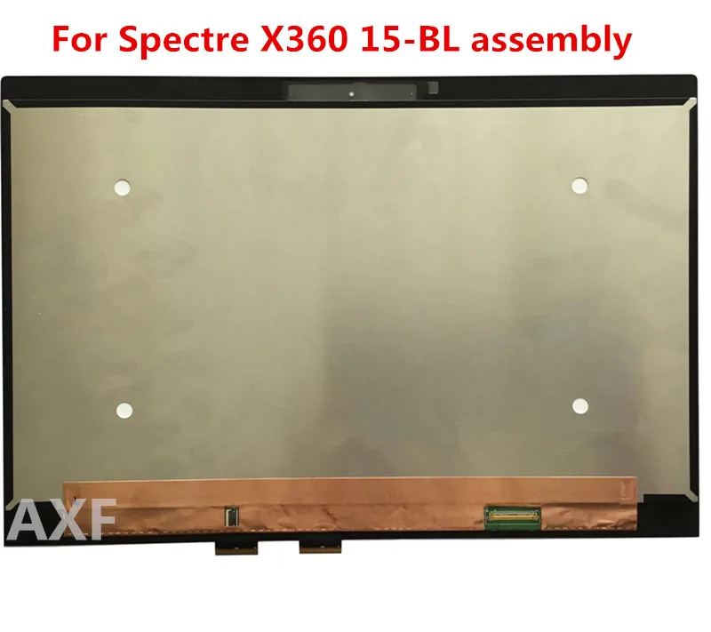 ЖК экран с сенсорным цифровым преобразователем в сборе для Spectre X360 15 BL