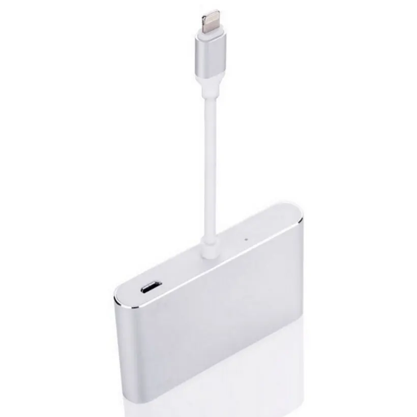 Совместимому с HDMI VGA Аудио Headpone адаптер воспроизводить музыку + кабель для