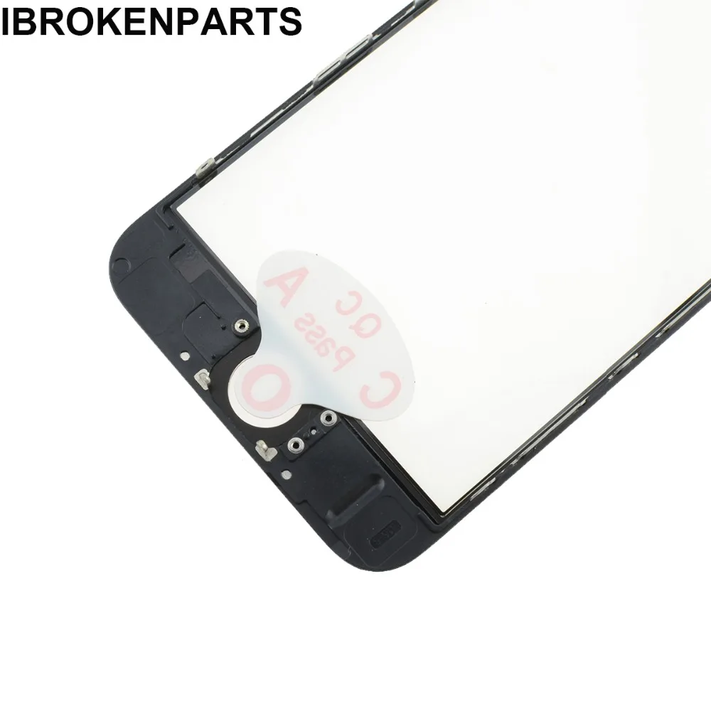 2 шт. Высокое качество без пузырьков для iPhone 8 7 6s 6 plus передняя стеклянная линза +