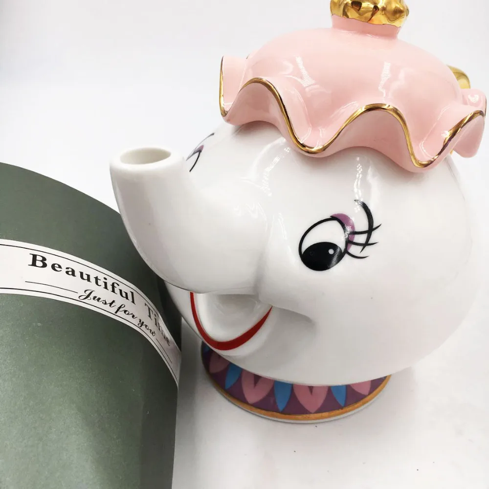 Горячая Распродажа! Новый чайный набор с героями мультфильмов Красавица и