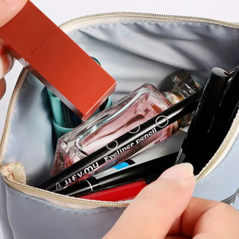 

20x7x14cm Portable Cartoon Eyelash Coin Storage Case Travel Makeup Pouch Cosmetic Bag Cases For Women Girls
