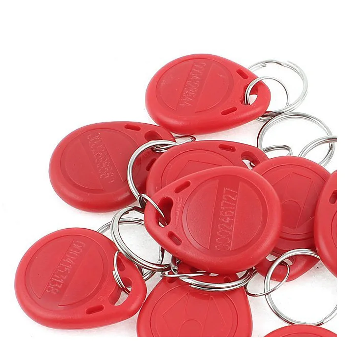 RFID клавиатура 10x125 кГц с красной картой|identification|identification cardidentification card holder |
