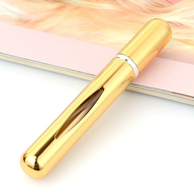 L40-5ML маленькая цветная Портативная Алюминиевая трубка-лайнер стеклянная