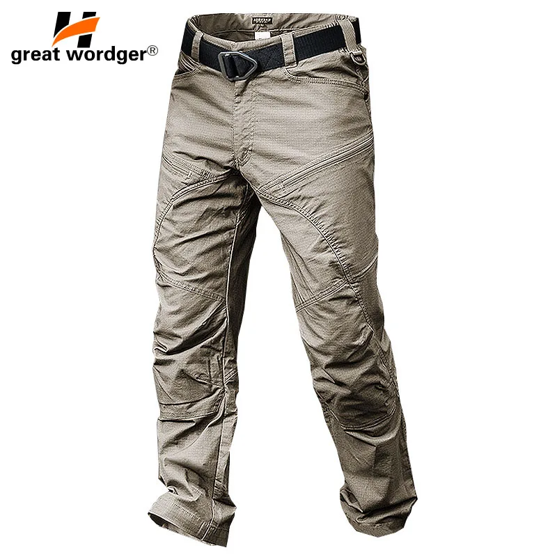 

Outdoor Military Tactical Cargo Pants Men Waterproof Hiking Climb Army Pants Combat SWAT Sport Trousers Men