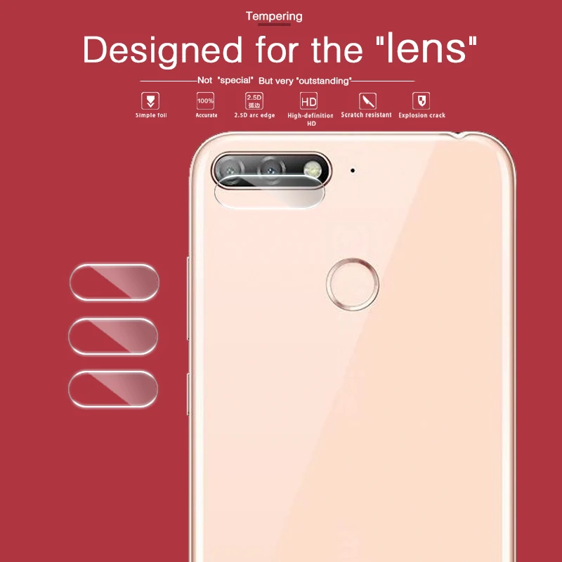 Высококачественное закаленное стекло для объектива камеры Huawei Enjoy 8e 8plus