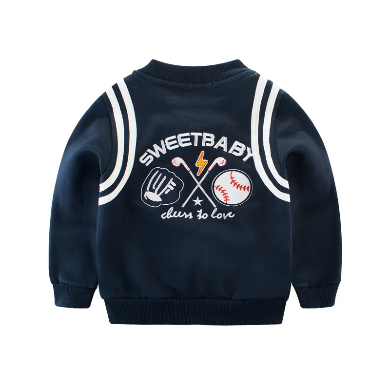 Весна Обувь для мальчиков хлопок Бейсбол спортивная рубашка Повседневное Дети с