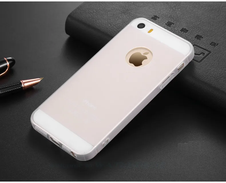 CAPSSICUM 5 5S SE Ультратонкий Мягкий матовый чехол для iPhone 5 5S SE чехол s TPU Гибкая тонкая гелевая задняя крышка модная Высококачественная