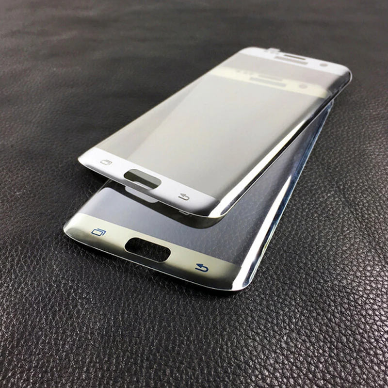 Для samsung S 7 защитная пленка с закругленными краями зеркальное покрытие полное изогнутое закаленное Высокопрочное Стекло Экран протектор для samsung Galaxy S7 край G9350 G935 G935f