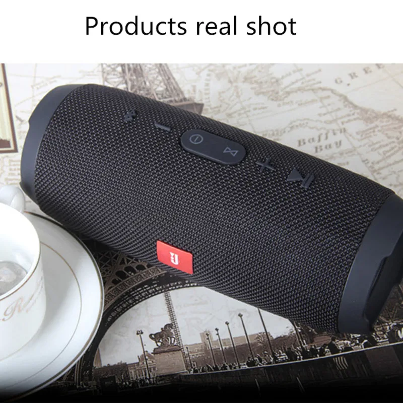 Портативный открытый Bluetooth динамик беспроводной двойной сабвуфер бас