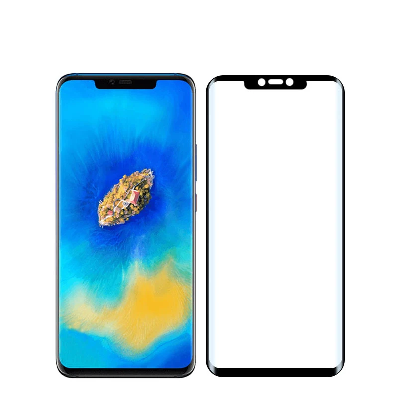 3D изогнутое закаленное стекло для Huawei Mate 20 Pro полное покрытие экрана Защитная