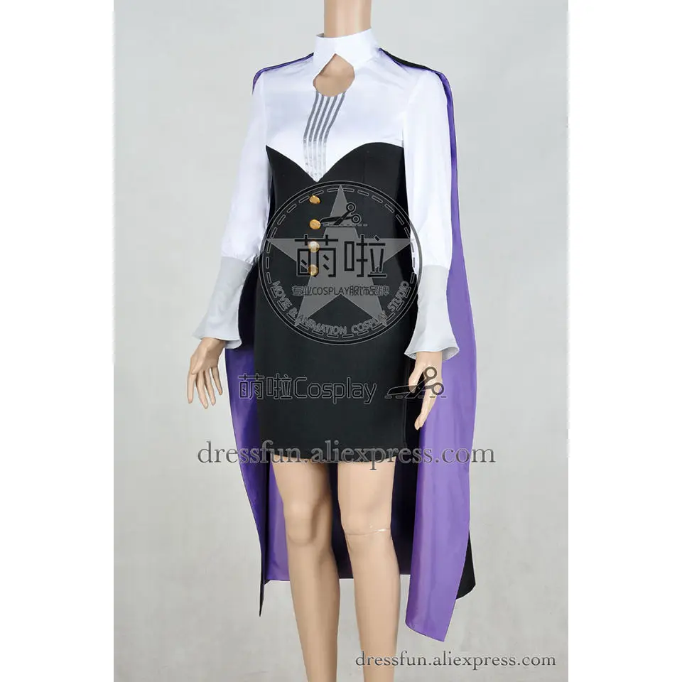 Косплей RWBY Glynda Goodwitch Beacon Academy костюм для персонала полный комплект боевой наряд