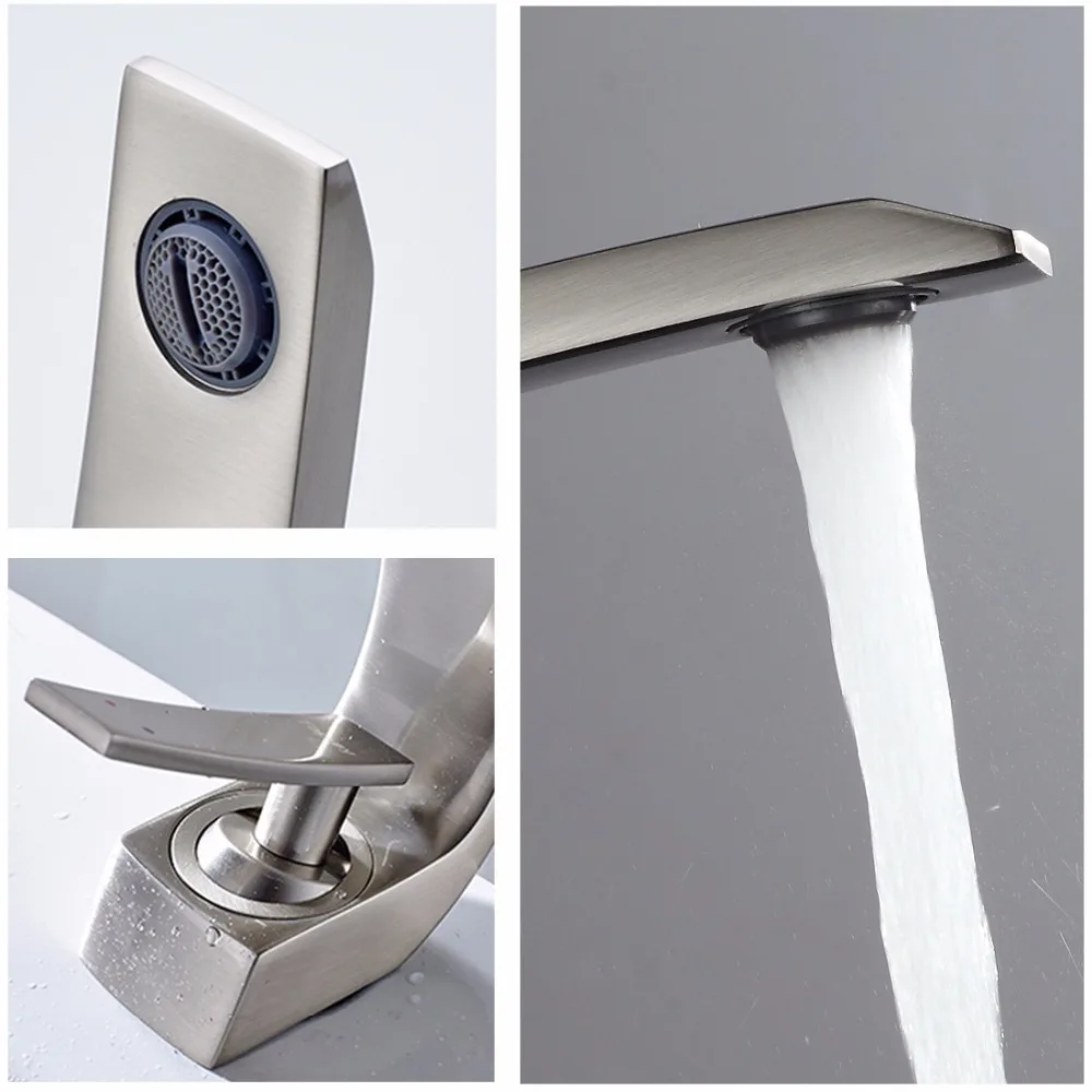 Смеситель для раковины FLG латунные смесители в ванной комнате смеситель из